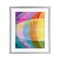 Stupell Industries Neon Flare Abstract Framed Print Under Glass, design by Grace Popp